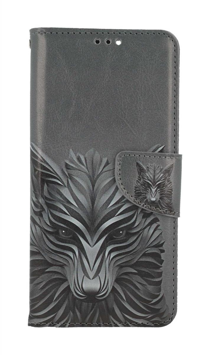 TopQ Puzdro Xiaomi Redmi Note 13 knižkové Vlk 121356