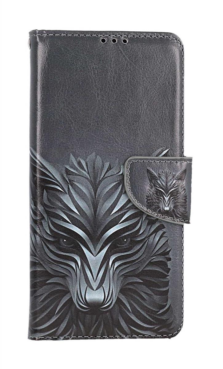 TopQ Puzdro Motorola Moto G84 5G knižkové Vlk 121996