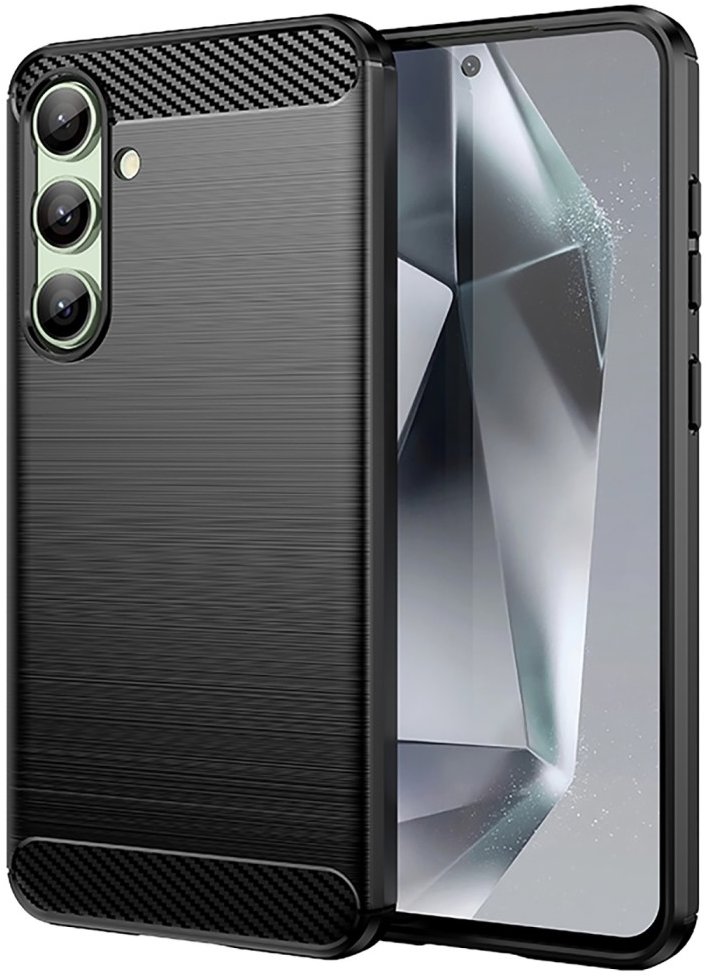 TopQ Kryt Samsung S24 FE čierny 133046