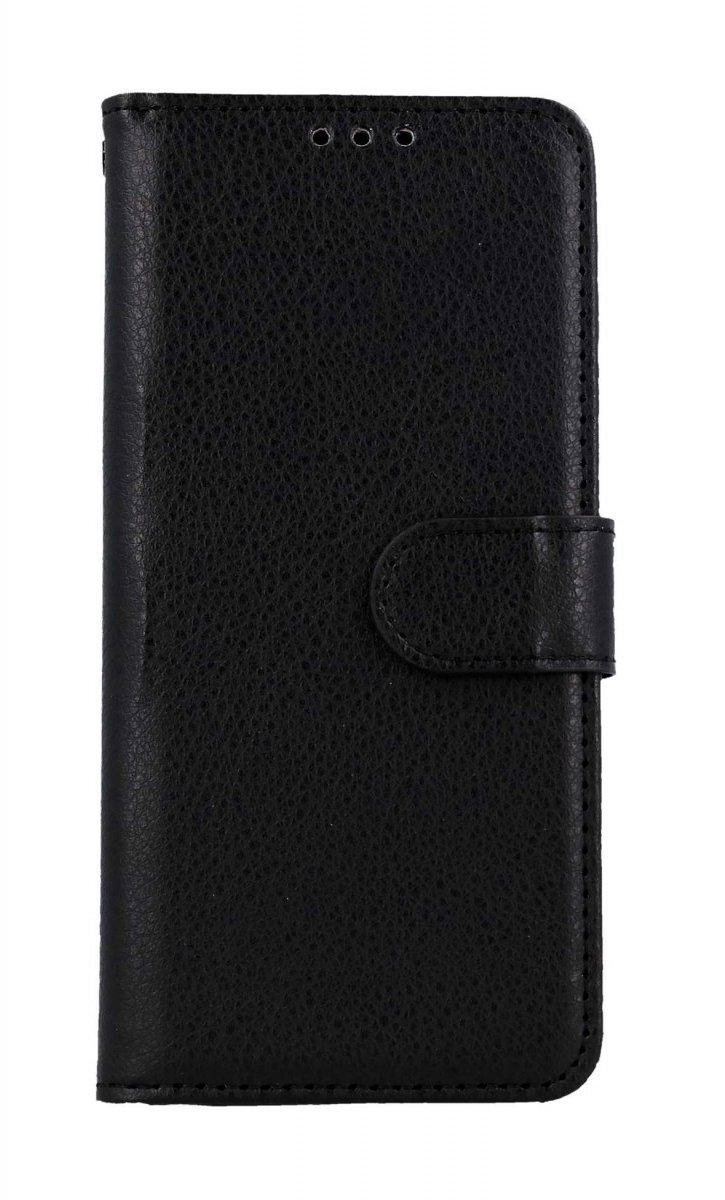 TopQ Puzdro Samsung S24 FE knižkové čierne s prackou 134459