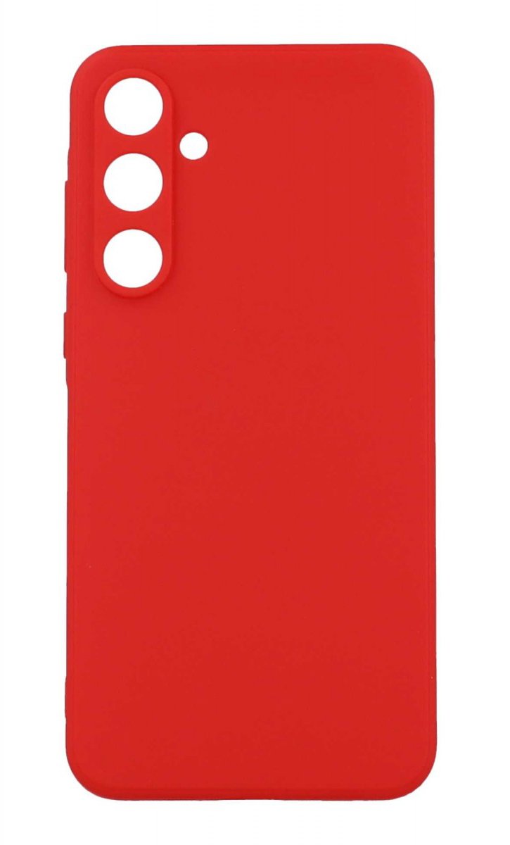 TopQ Kryt Pastel Samsung S24 FE červený 135916