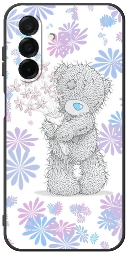 TopQ Kryt Samsung A26 5G Floral Teddy 138336