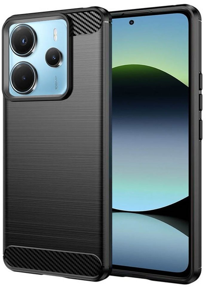 TopQ Kryt Xiaomi Redmi Note 14 čierny 136589