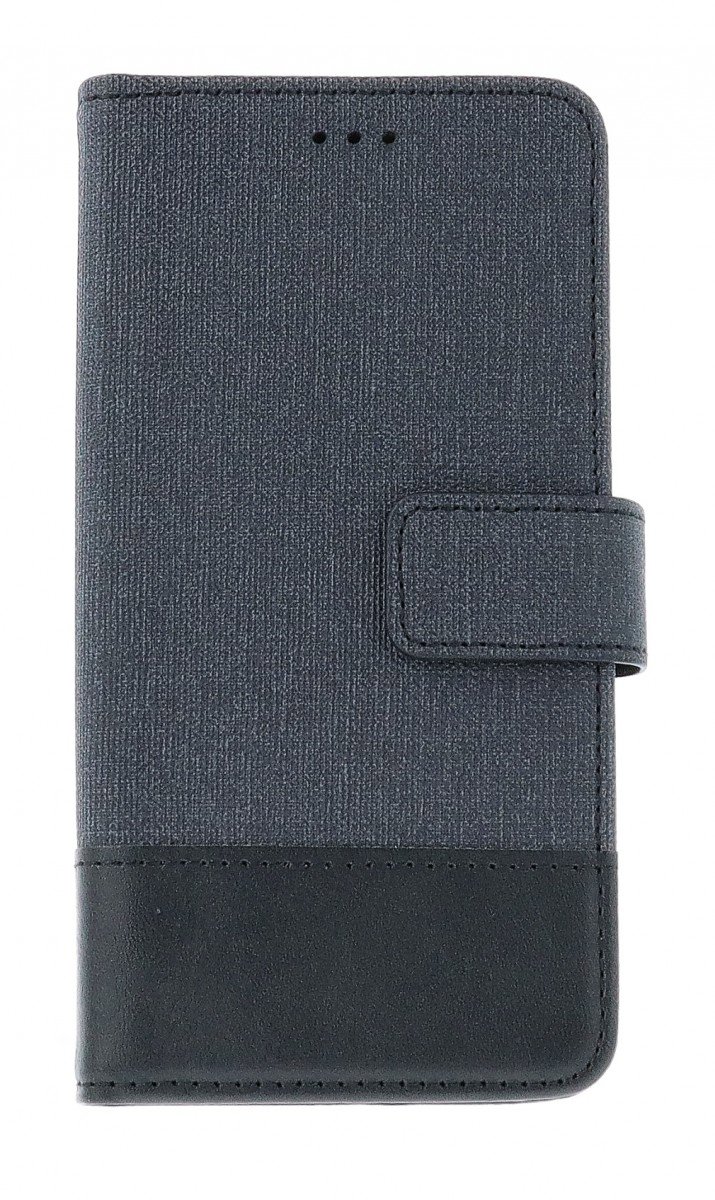 TopQ Puzdro GOMMA iPhone 16e knižkové čierne 139295