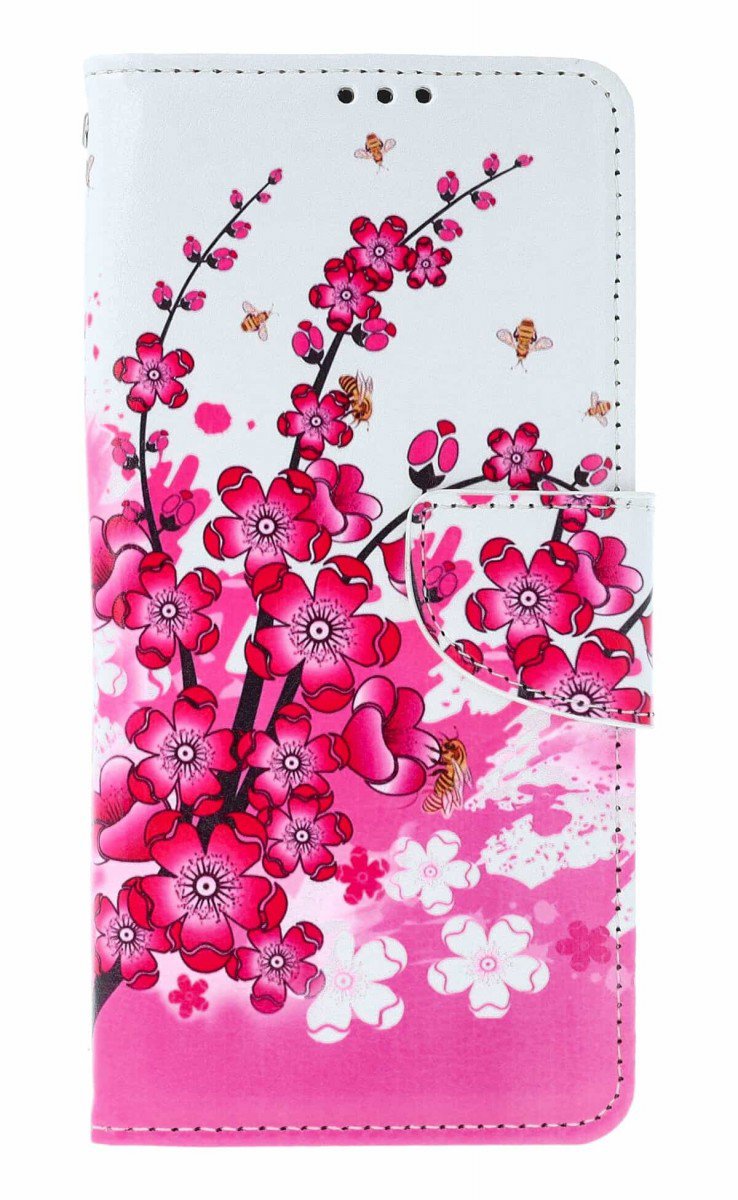 TopQ Puzdro Xiaomi Redmi Note 14 5G knižkové Kvietky 137267