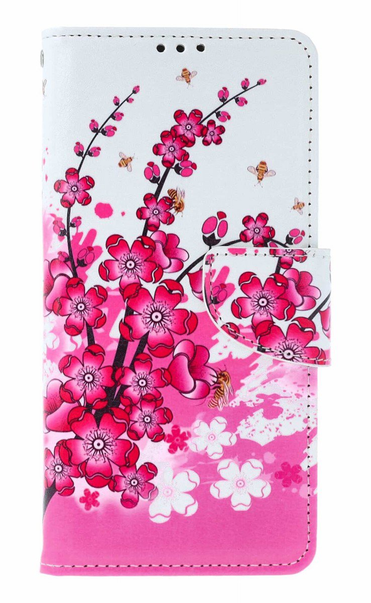 TopQ Puzdro Xiaomi Redmi Note 14 Pro 5G knižkové Kvietky 137314