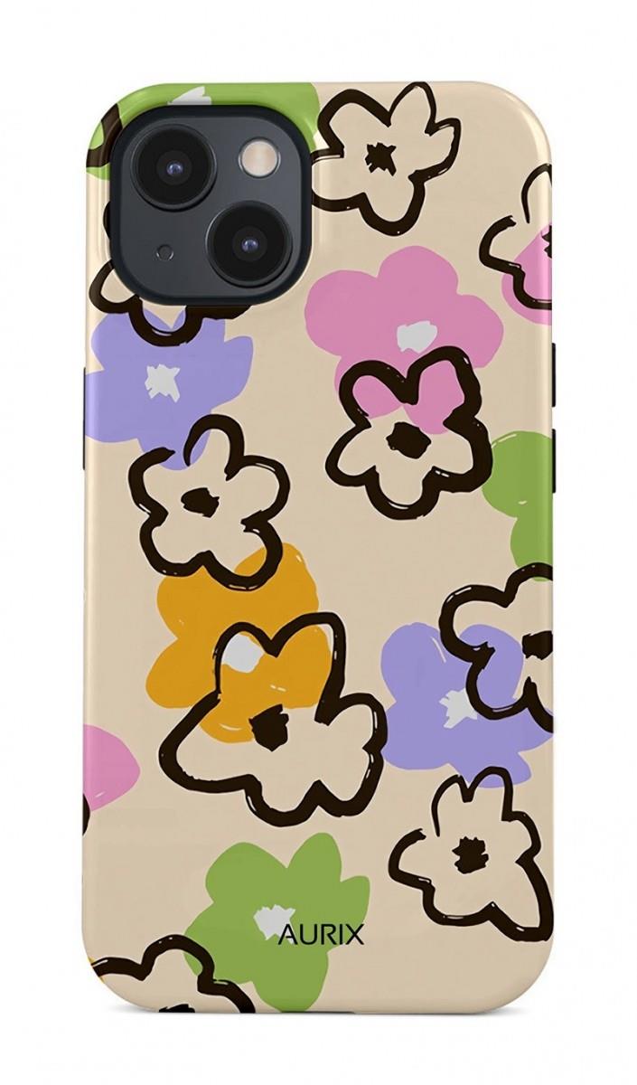 TopQ AURIX MagSafe iPhone 13 Flower Drawing 127162