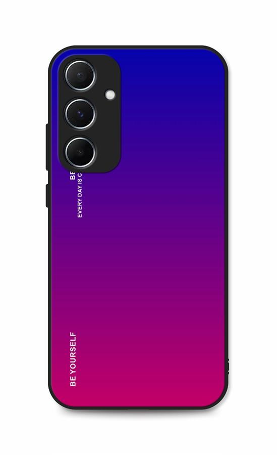 TopQ LUXURY Samsung A15 pevný dúhový fialový 128819