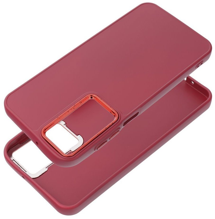 TopQ Kryt Frame Samsung A56 malinový 137905