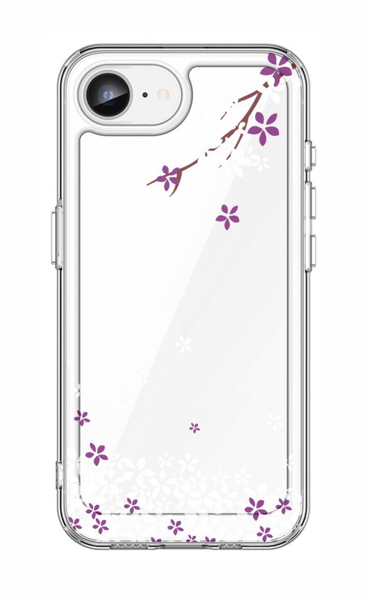 TopQ Kryt Image iPhone 16e pevný Kvety sakury 138386