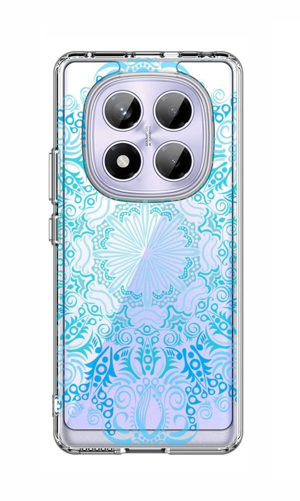TopQ Kryt Image Xiaomi Redmi Note 14 Pro pevný Blue Mandala 136688