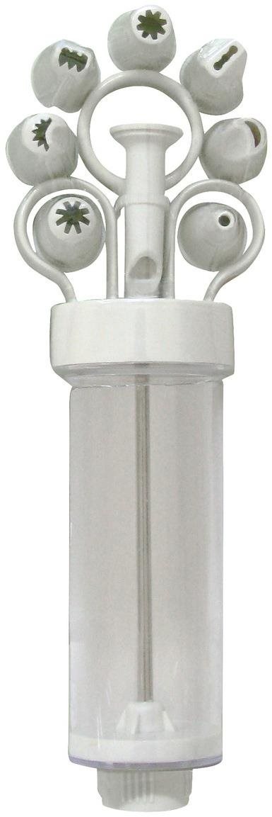 TORO Zdobička torty injekcia, plast, 8 nádstavcov, 150 ml