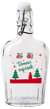 Toro – Ploskačka s patentným uzáverom, 300 ml, "Domáci vajčák"