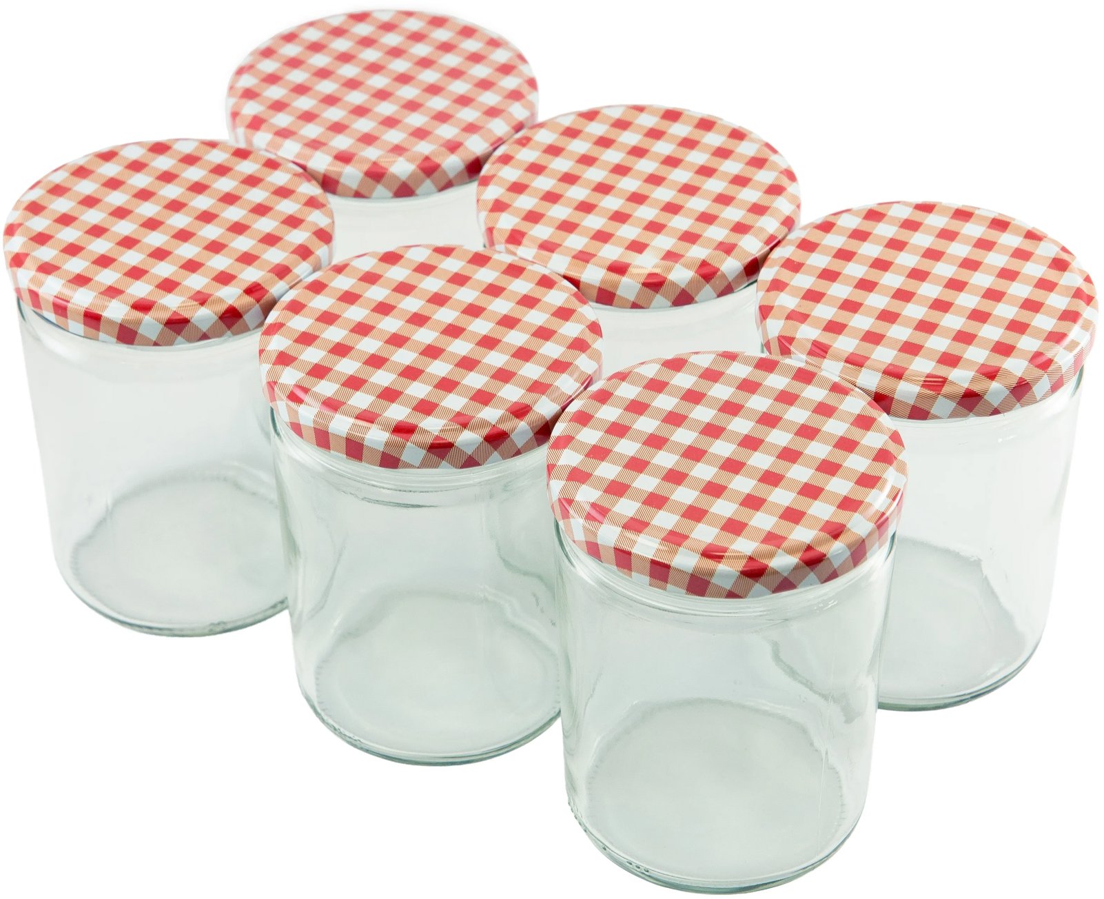 TORO Sada pohárov 6 ks na zaváranie 440 ml s viečkom