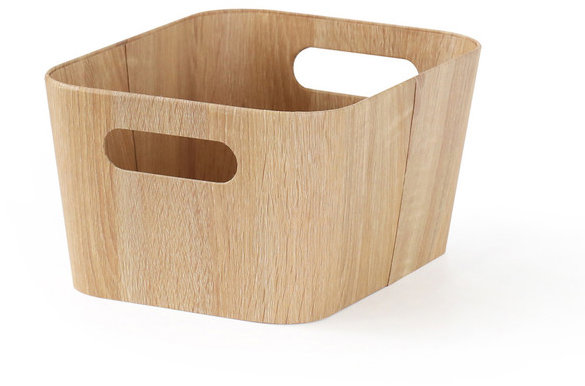 TORO Kôš úložný 23 × 30,5 × 15,2 cm, farba dreva
