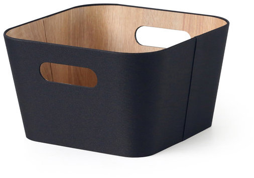 TORO Kôš úložný 27 × 27 × 16 cm, čierny
