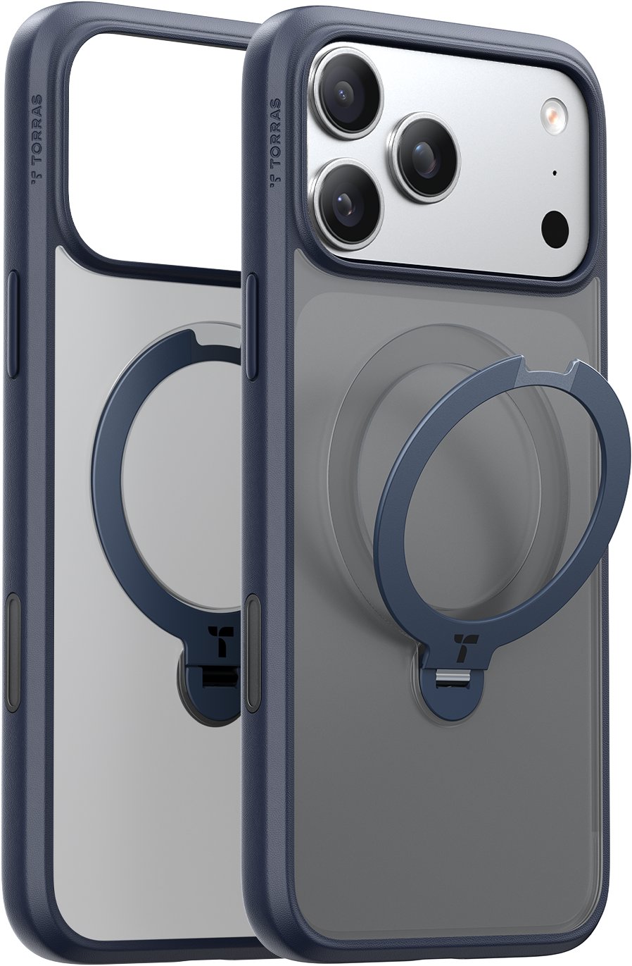 Torras Ostand Q3 Spin Midnight Blue iPhone 17 Pro Max