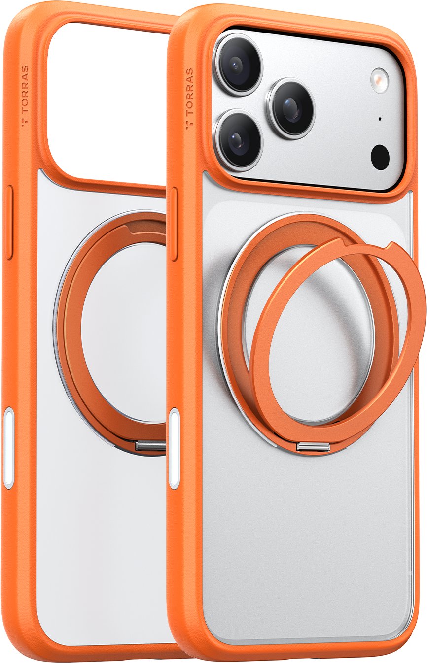 Torras Ostand Pro Energy Orange iPhone 17 Pro