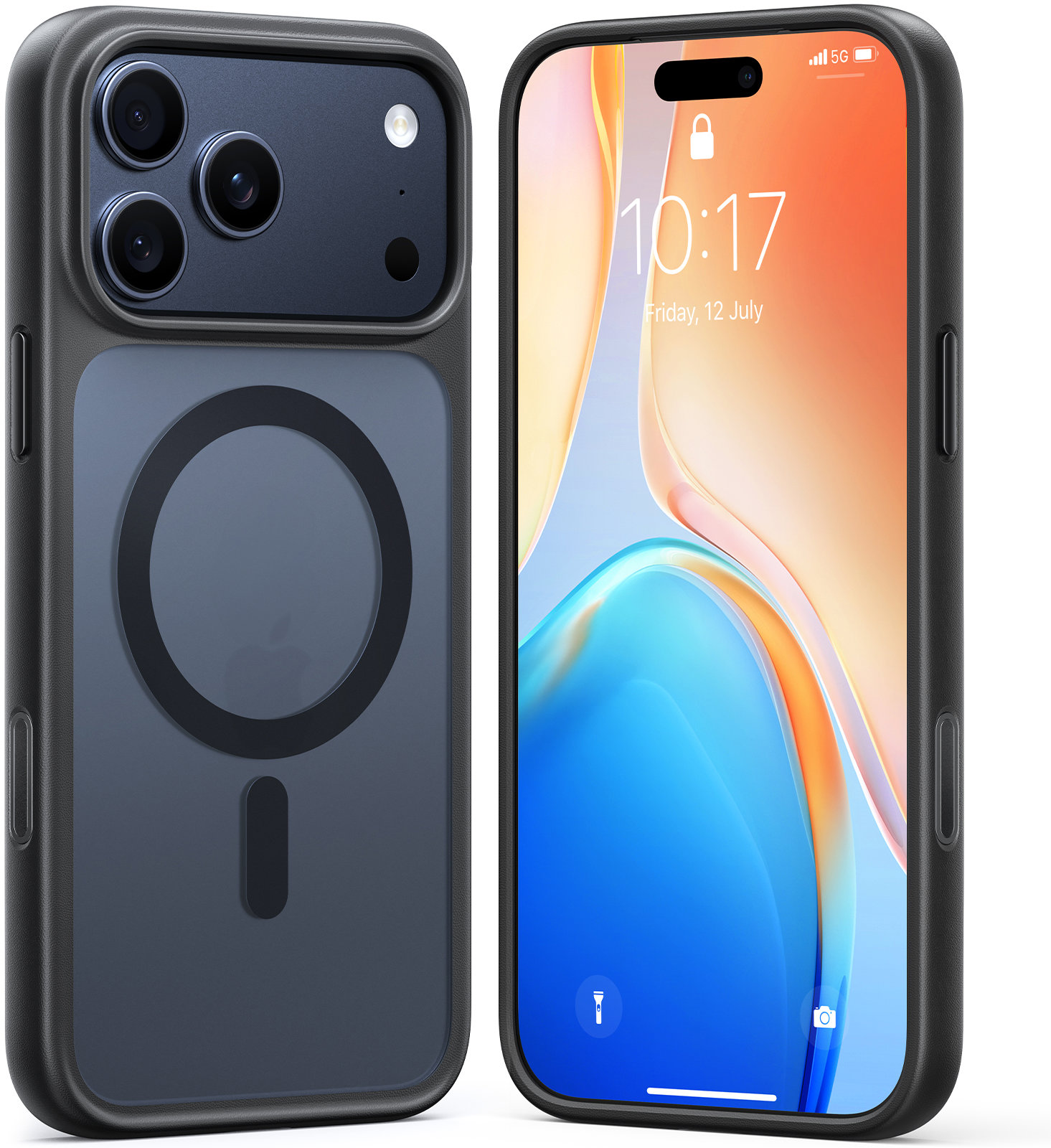 Torras Guardian Magnetic Black iPhone 17 Pro