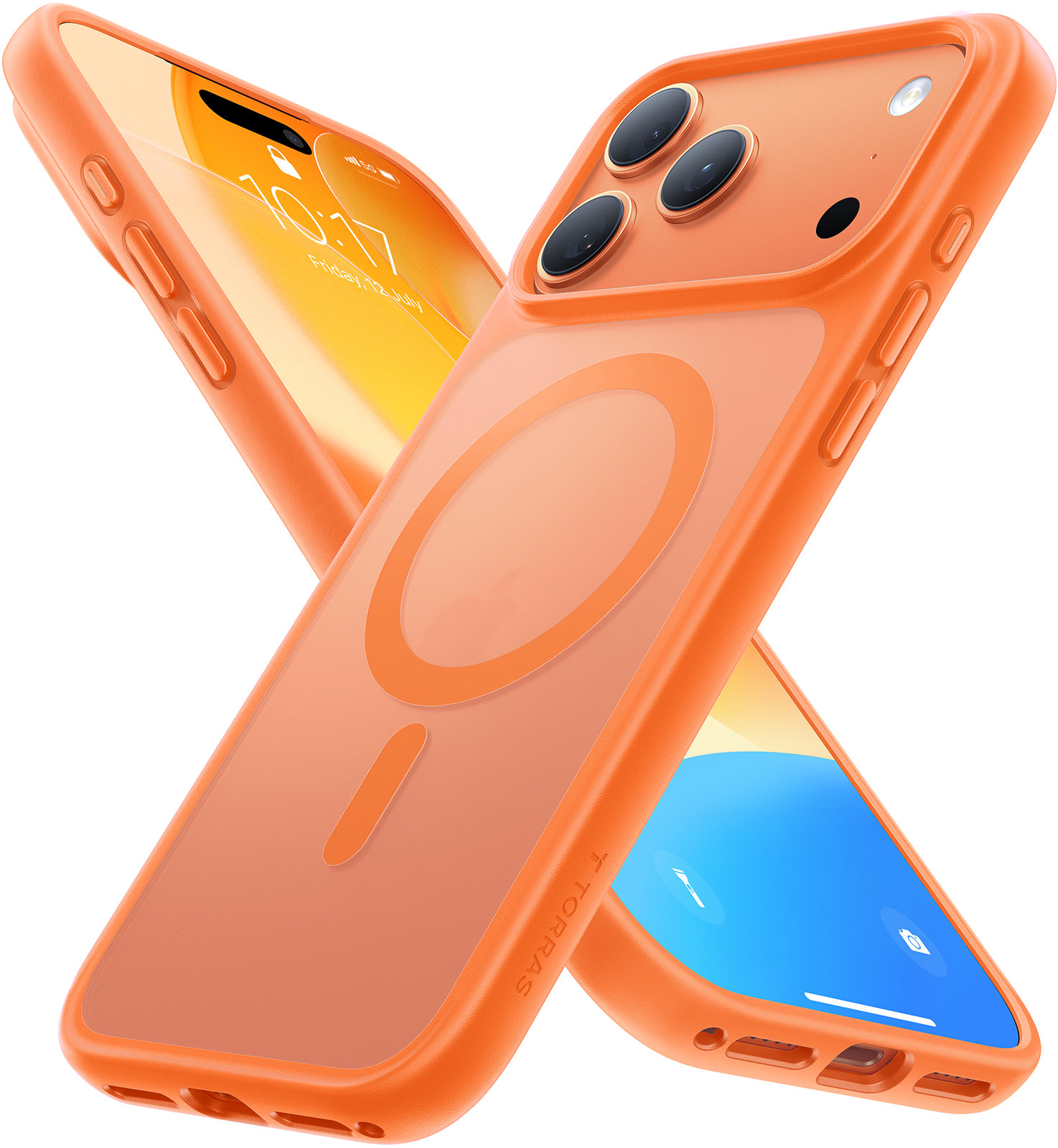 Torras Guardian Magnetic Energy Orange iPhone 17 Pro