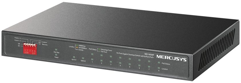 Mercusys MS110GMP, 10-Port Gigabit