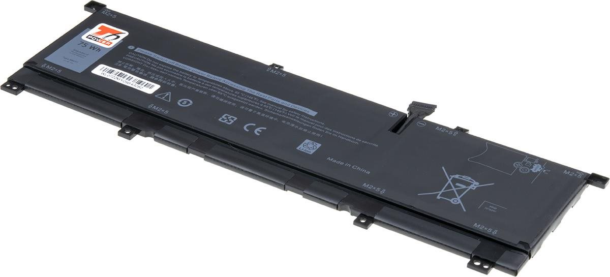 T6 Power pre Dell 8N0T7, Li-Poly, 6500 mAh (75 Wh), 11,4 V