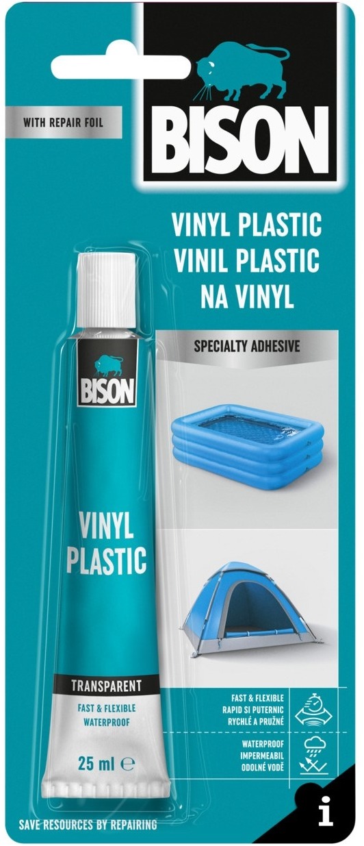 BISON VINYL PLASTIC 25 ml + záplata