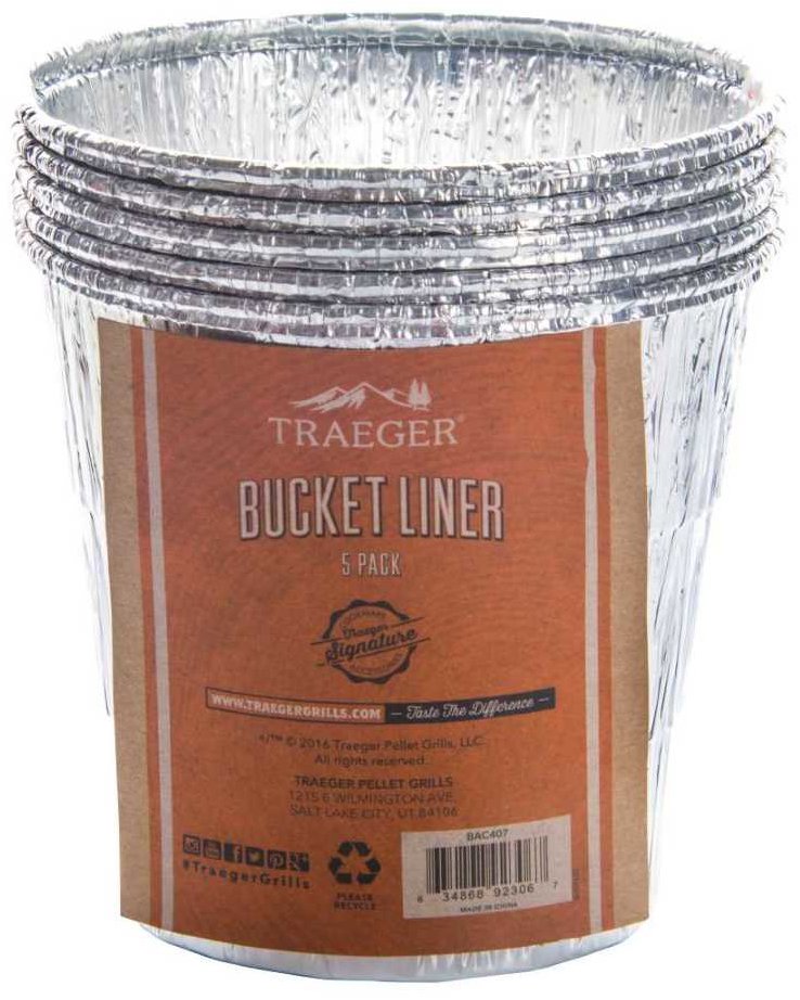 TRAEGER Hliníková vložka do odkvapového vedra, na gril PRO22, PRO575, PRO780, IRONWOOD650 a IRONWO