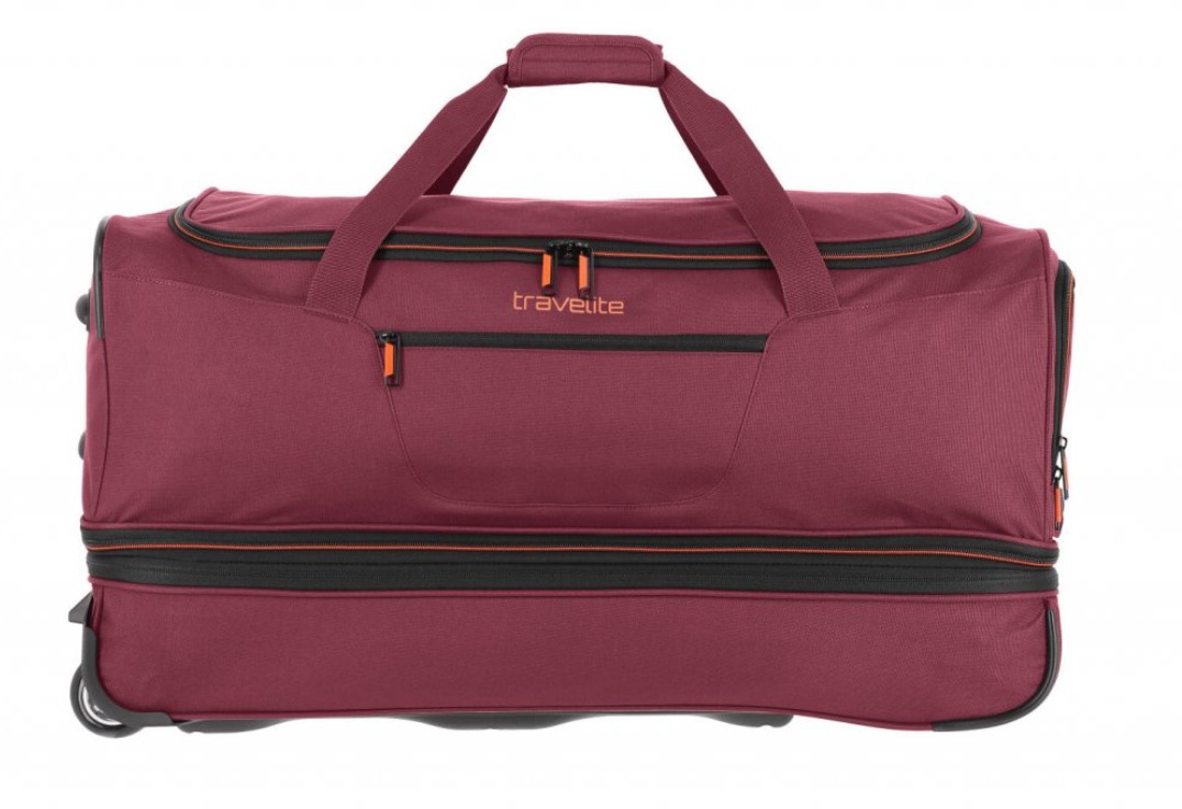 TRAVELITE Basics Wheeled Duffle L bordeaux