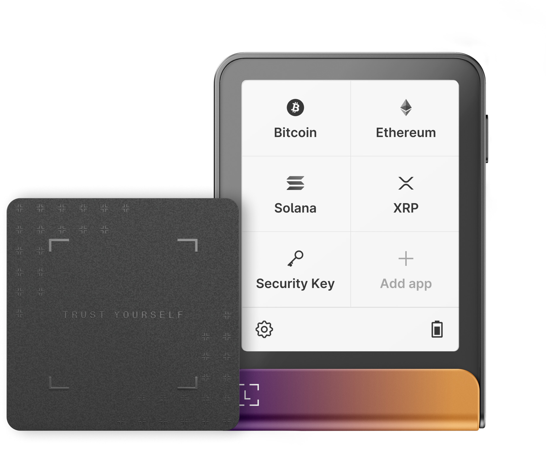 Ledger Flex Ferro Fuchsia Crypto Hardvér Wallet with Recovery Key