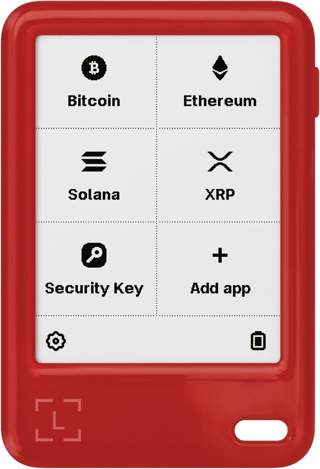 Ledger Nano Gen 5 Cherry Red Crypto Hardware Wallet with Recovery Key