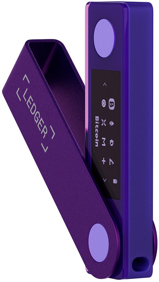 Ledger Nano X Amethyst Purple Crypto Hardware Wallet