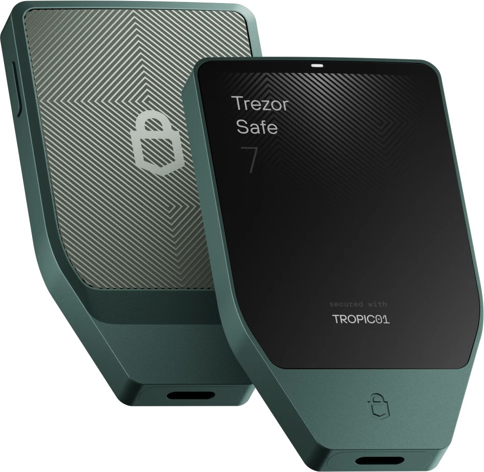 Trezor Safe 7 – Obsidian Green