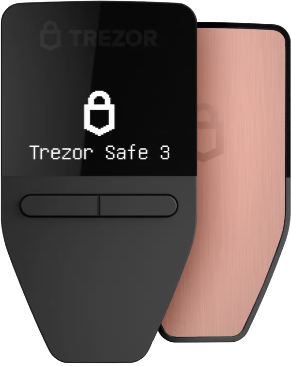 Trezor Safe 3 – Galactic Rose
