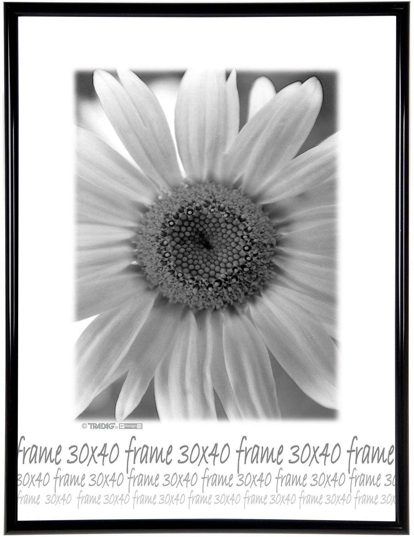 TRADAG Fotorámik 30 × 40 cm, čierny