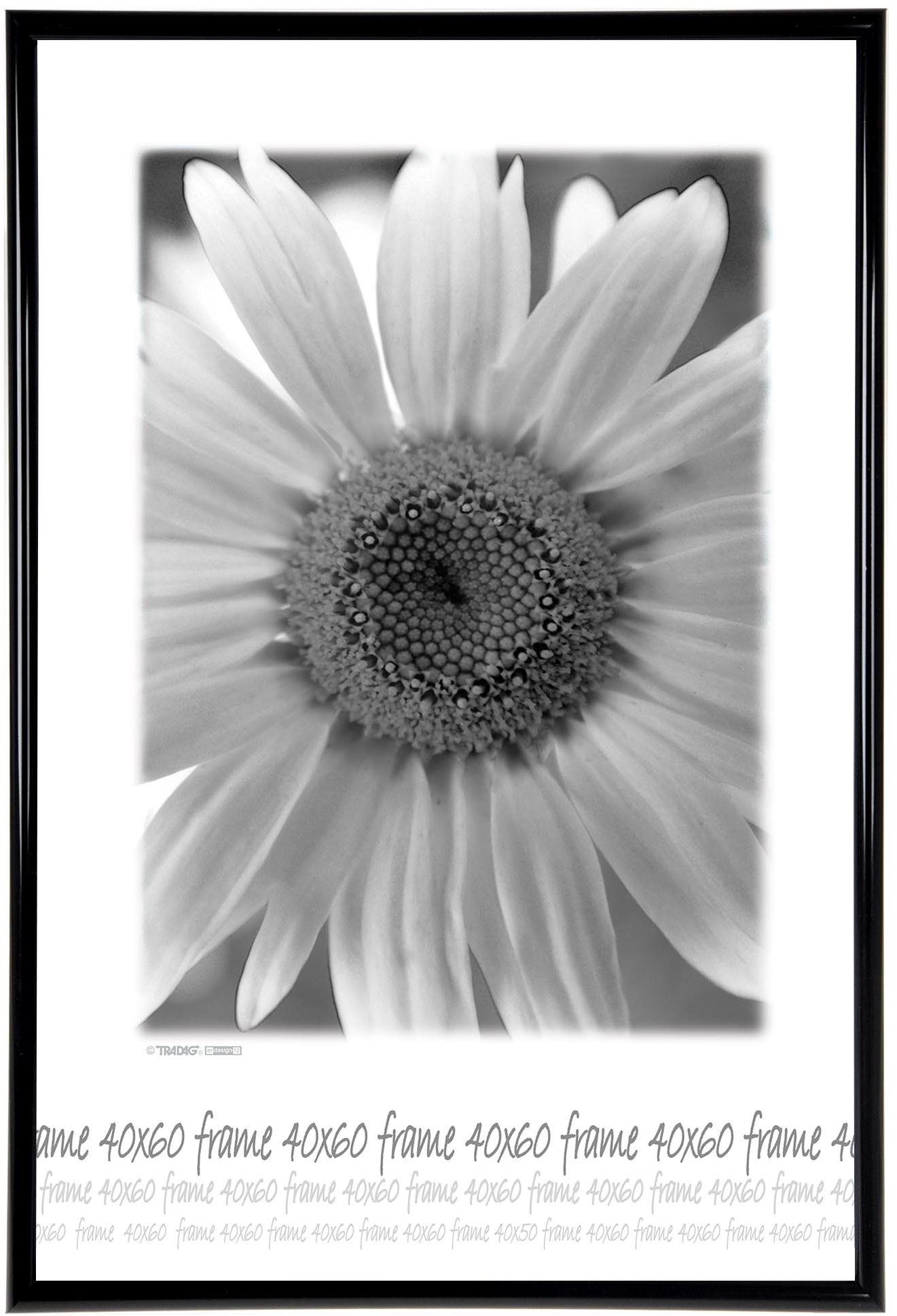 TRADAG Fotorámik 40 × 60 cm, čierny