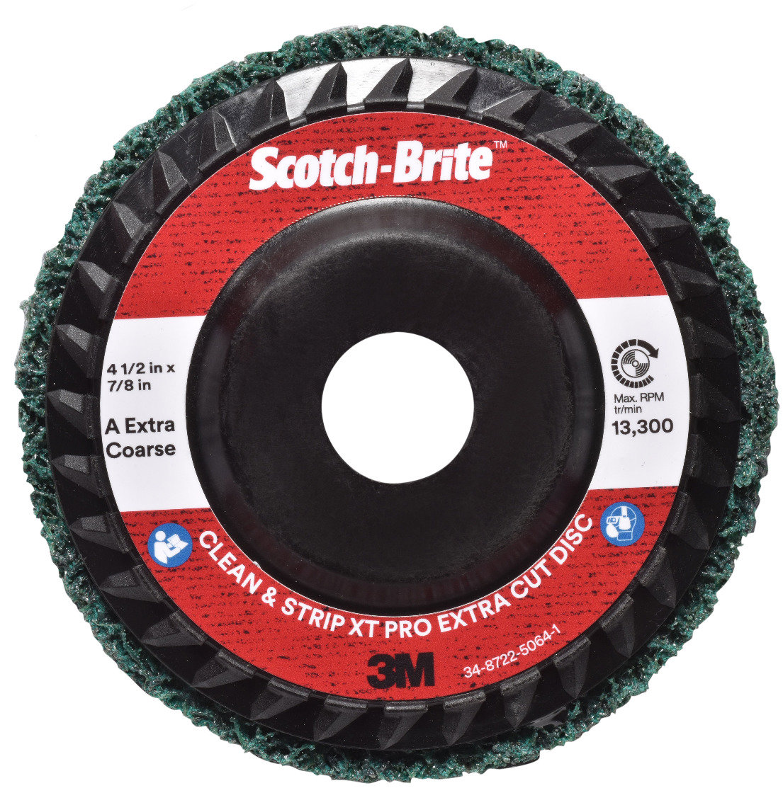 3M Scotch-Brite Brúsny kotúč Extra, priemer 115 mm