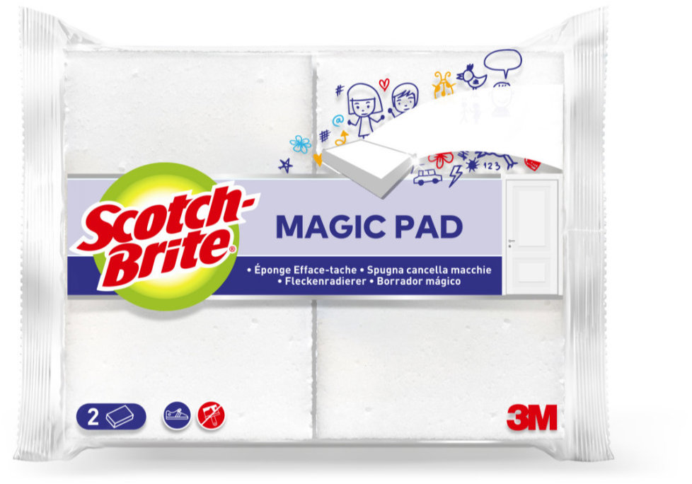 3M Scotch-Brite® Magic Hubka, 2 ks