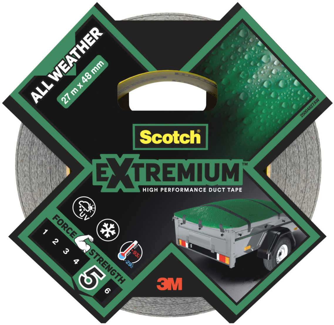 3M Scotch® Extremium™ Vysoko výkonná lepiaca páska pre akékoľvek poveternostné podmienky, 27,4 m × 48 mm