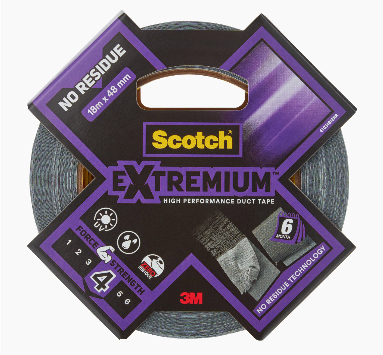 3M Scotch® Extremium™ No Residue lepiaca páska bez zvyškov, 18,2 m × 48 mm