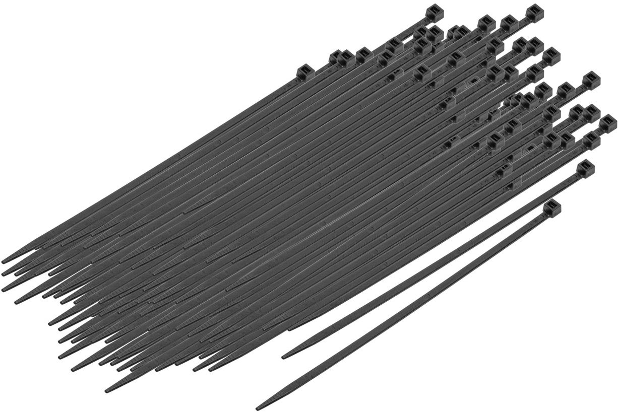 3M Scotchflex™ FS 200 CW-C, 200 mm × 4,8 mm, čierne, 100 kusov