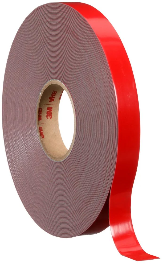 3M VHB™ obojstranná páska 4611F, tmavosivá, 6 mm × 33 m