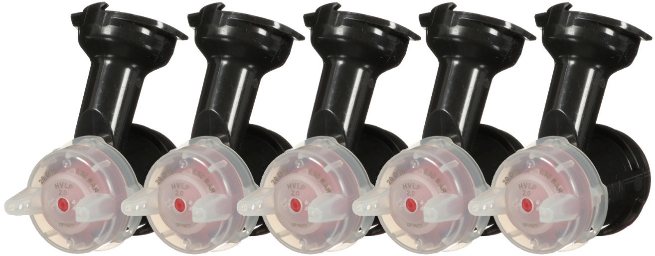 3M Performance Gravity HVLP Náhradná dýza, červená, 2.0, balenie 5 kusov