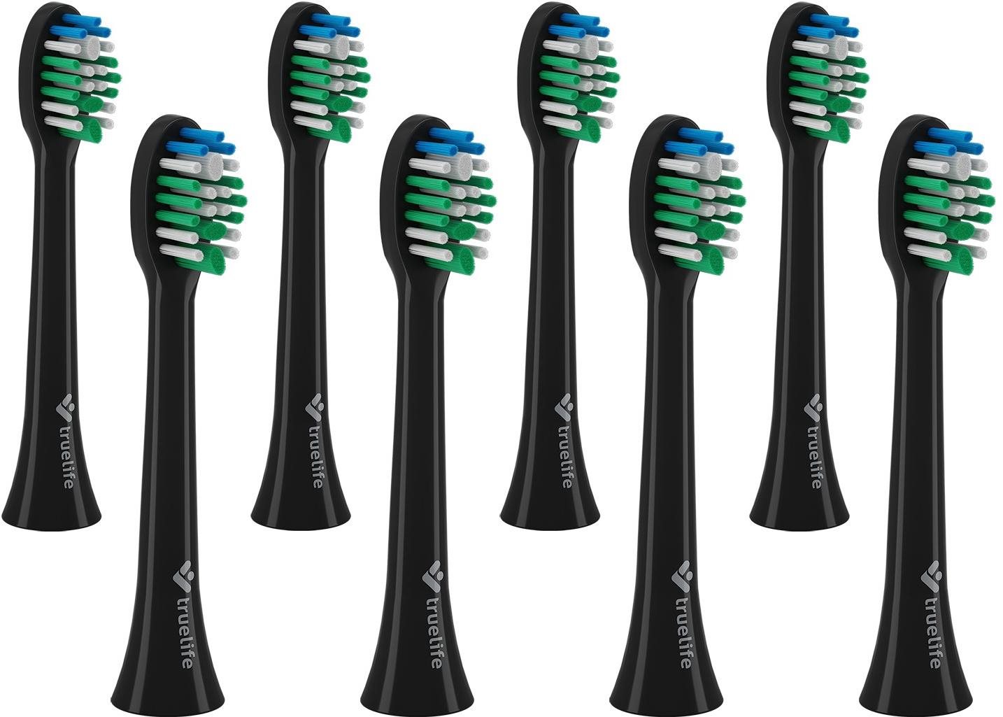 TrueLife SonicBrush Compact Heads Black Standard 8 Pack