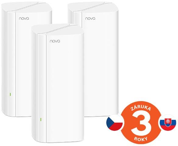 Tenda MX12 (3-pack) Nova Wireless Mesh AX3000 WiFi-6 Router 2976 Mbps, Gigabit WAN + LAN, VPN, IPv6
