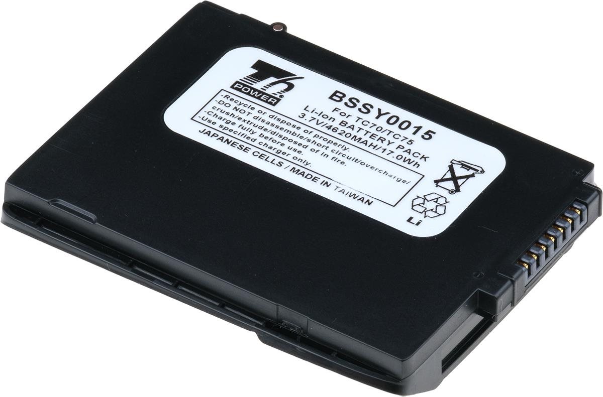 T6 Power na Zebra TC75, Li-Ion, 4620 mAh (17 Wh), 3,7 V