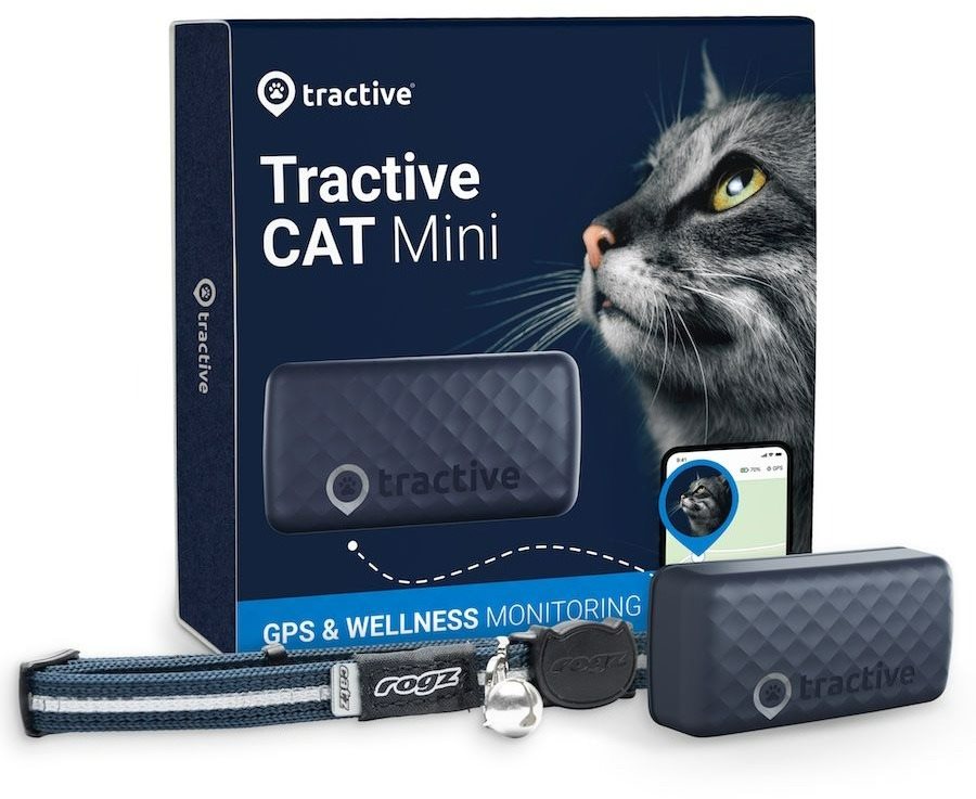 Tractive GPS CAT Mini, tmavo-modrý