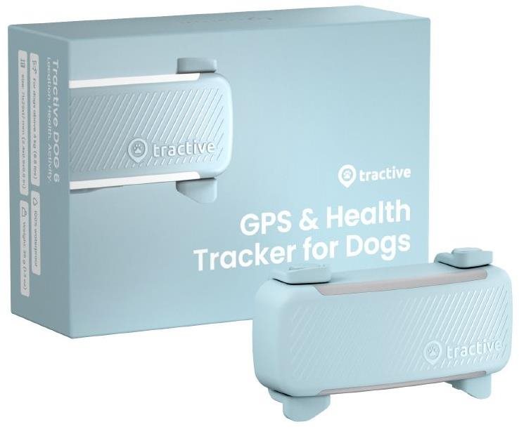 Tractive DOG 6 – GPS lokátor pre psy a monitor zdravia, mätový