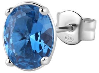 BROSWAY Single Fancy Freedom Blue FFB05 1 ks (Ag 925/1000, 1 g)