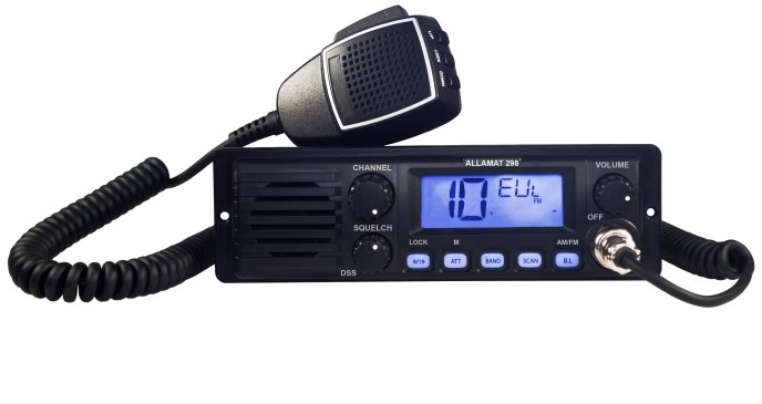 ALLAMAT 298 CB rádiostanica 12/24 V
